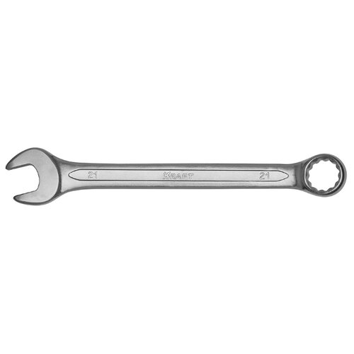 фото Ключ комбинированный 21 мм (cr-v; хол,штамп, холд) kraft