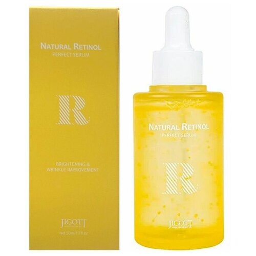 JIGOTT Омолаживающая сыворотка с ретинолом Natural Retinol Perfect Serum, 50 мл сыворотка для лица jigott natural cica perfect serum 50 мл