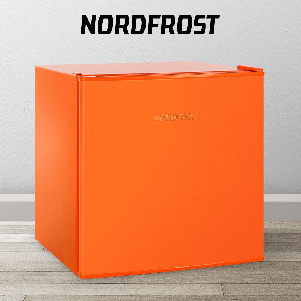 Минихолодильник NORDFROST NR 402 Or оранжевый матовый - фотография № 9