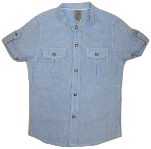 Рубашка Nucleo, размер 98, голубой