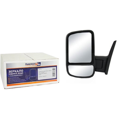 Зеркало Газелист52 для Газель Бизнес на 1-й опоре ручная регулировка левое G9031321 029216 3375₽