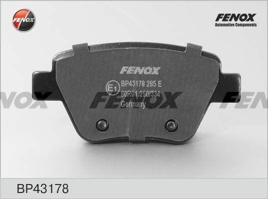 FENOX Колодки VW Beetle, Caddy III, Jetta V, Touran I/II, SKODA Octavia II BP43178