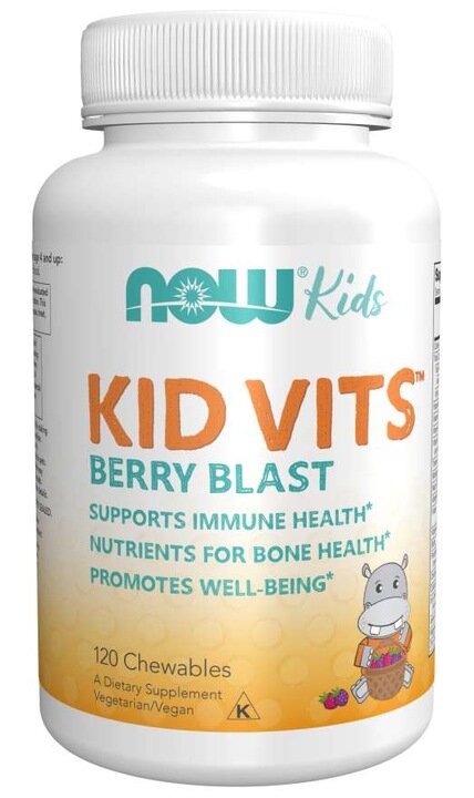 Kid Vits Berry Blast таб жев, 120 шт, ягодный