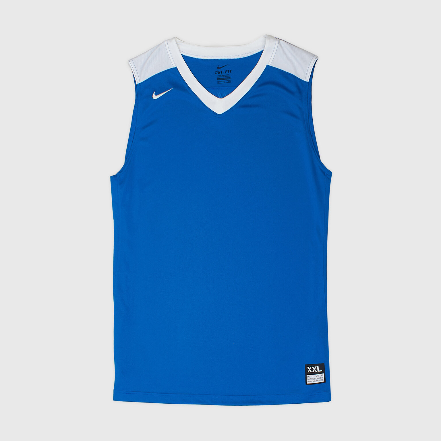 Майка игровая баскетбольная Nike Elite Franchise Jersey 802325-494 р-р XL Синий