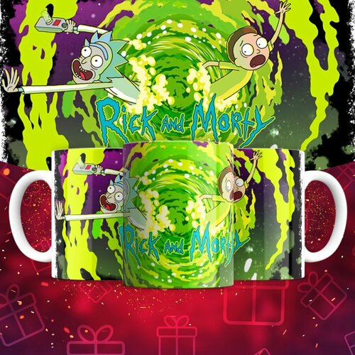 Кружка Mewni-Shop Рик и Морти - 0004 600₽