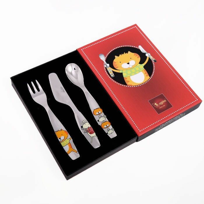 Детский набор столовых приборов, Cutlery set арт. 0717-03