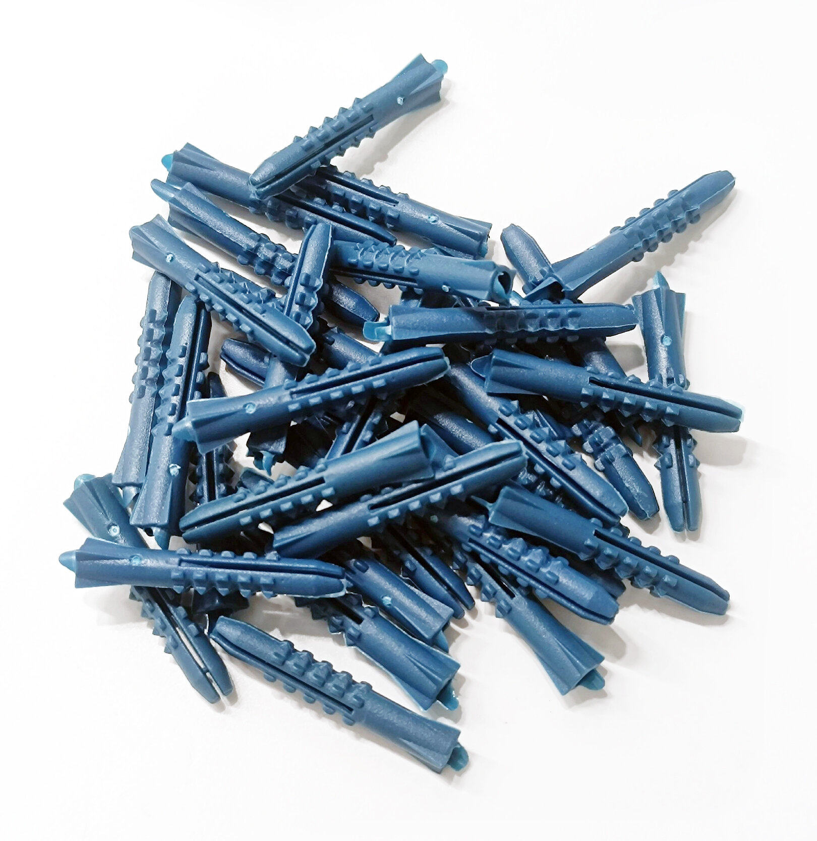 Дюбели Дюбель распорный 6х40 синий "Ёж", 1000 шт