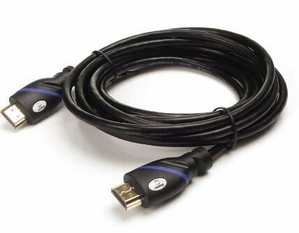 Кабель HDMI (HARPER DCHM-371 HDMI 1м пластиковый корпус коннектора)