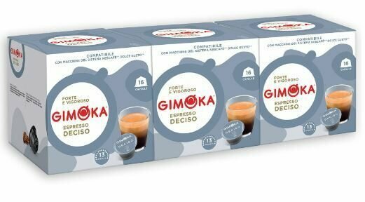 Кофе в капсулах Gimoka Dolce Gusto Deciso, 48шт