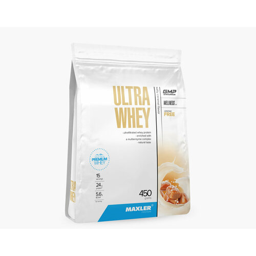Maxler Ultra Whey 450 гр пакет (Maxler) Соленая карамель