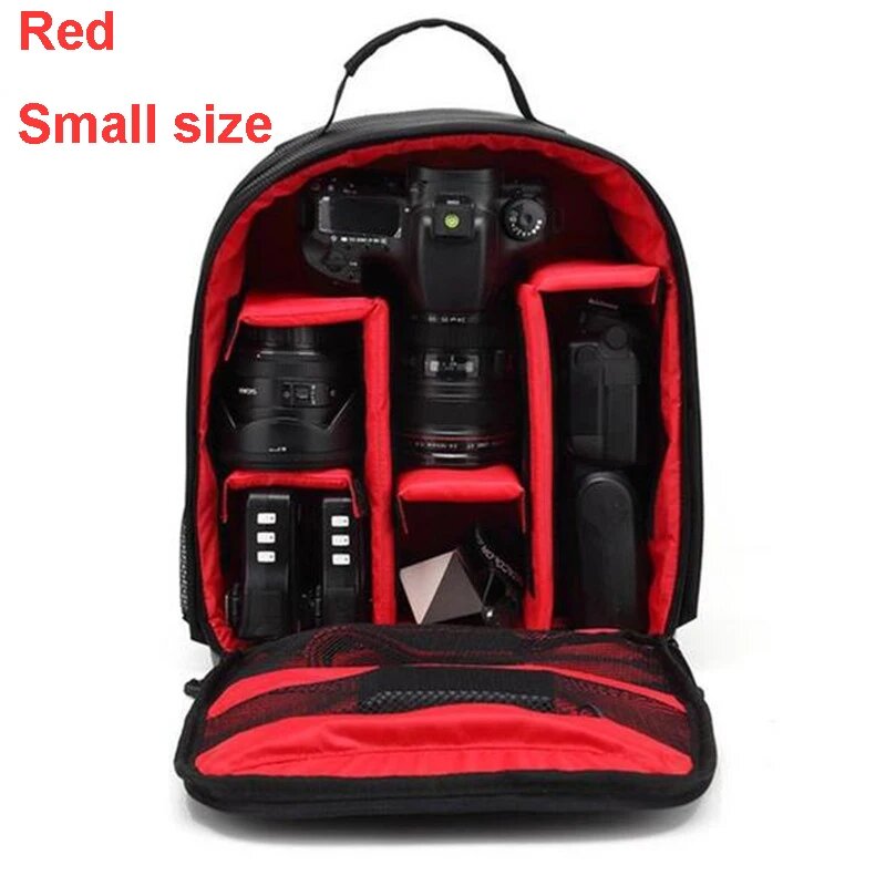 Водонепроницаемый рюкзак для DSLR камеры, red small