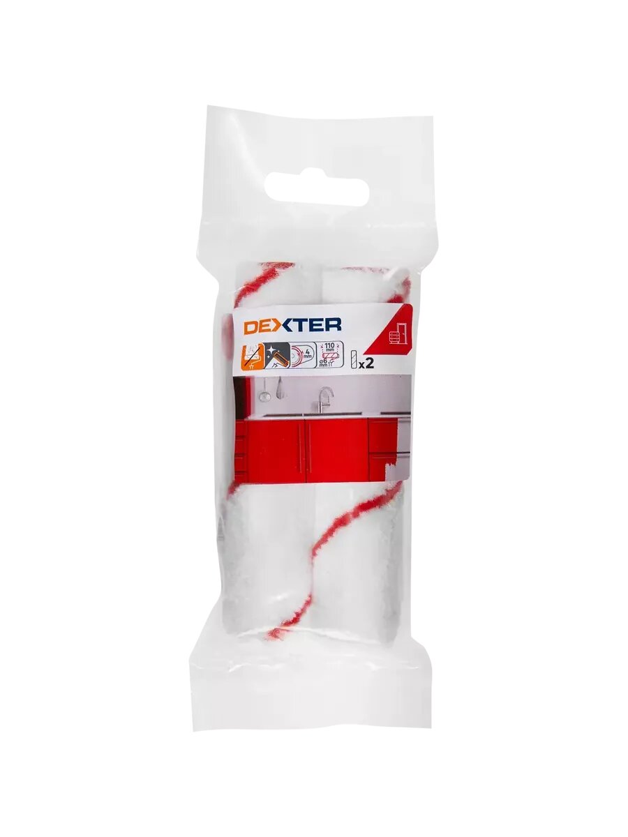 Валик для лака 110 мм 2 шт — фото 1