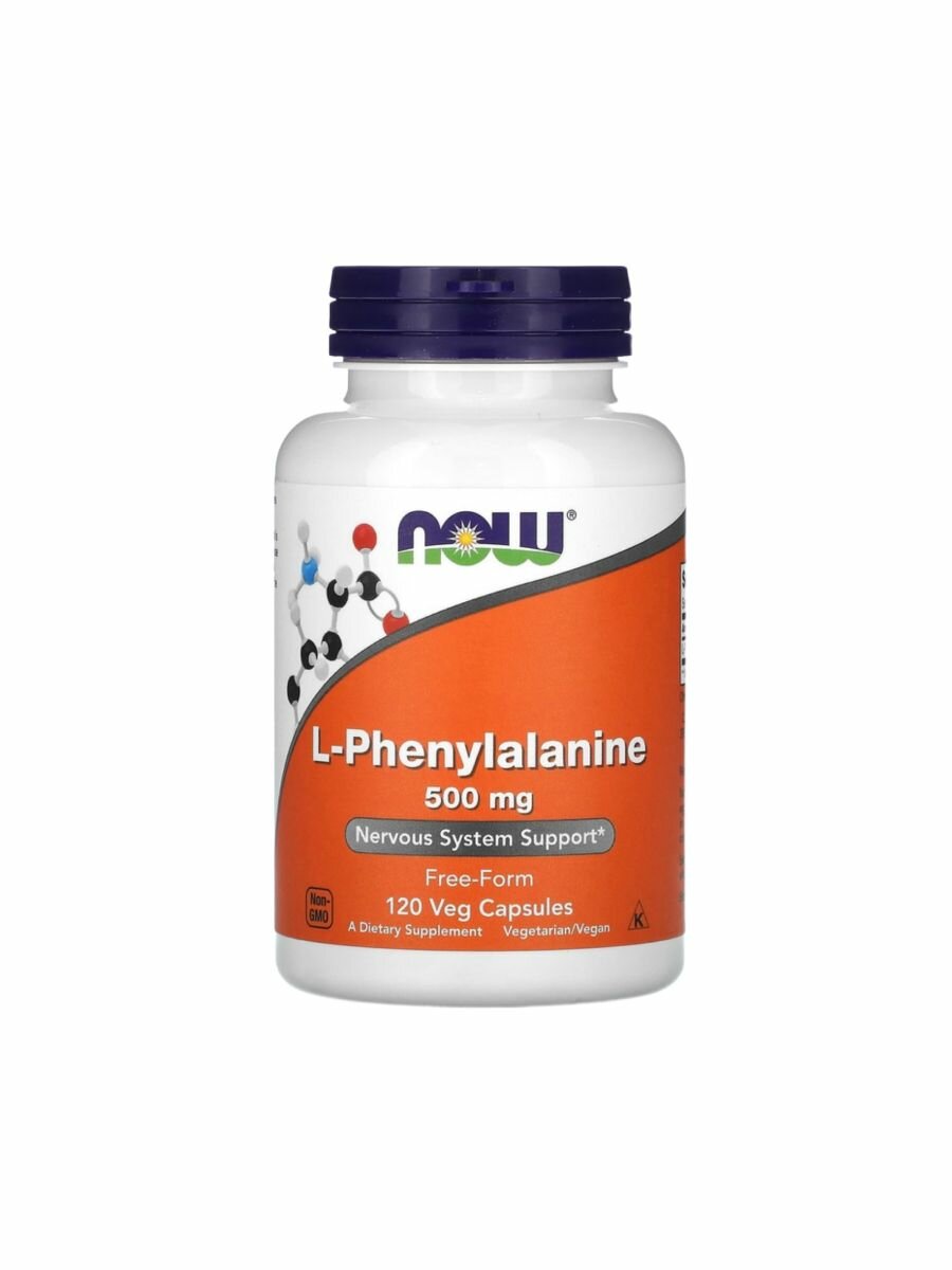 Средства От Наркотической Зависимости Now Phenylalanine 500 мг 120 капс