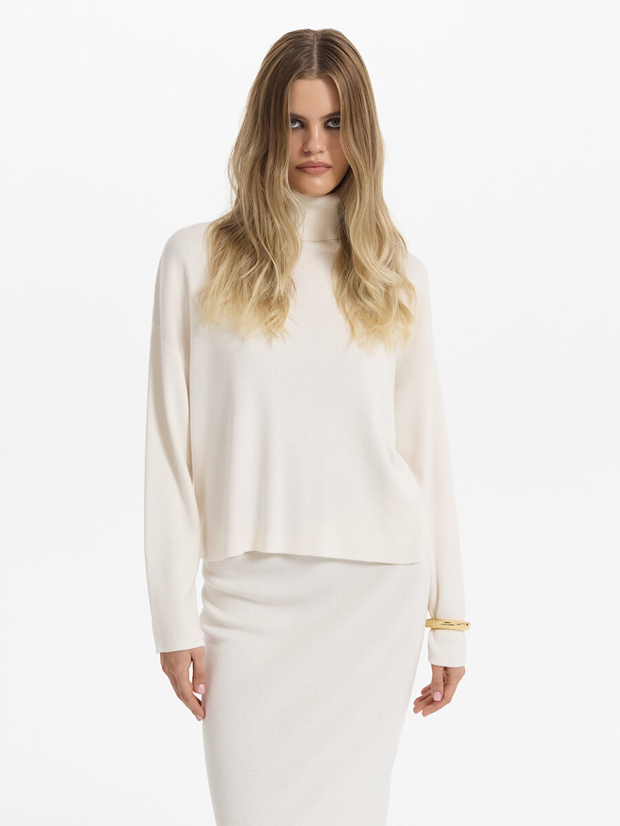 Джемпер LOVE REPUBLIC, размер XXS/XS, молочный