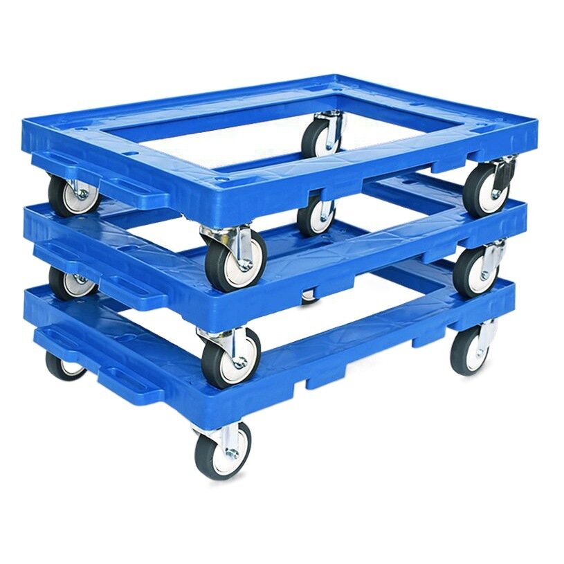 фото Тележка-черепаха 565*365, бесшумная, 4 универсальных колеса