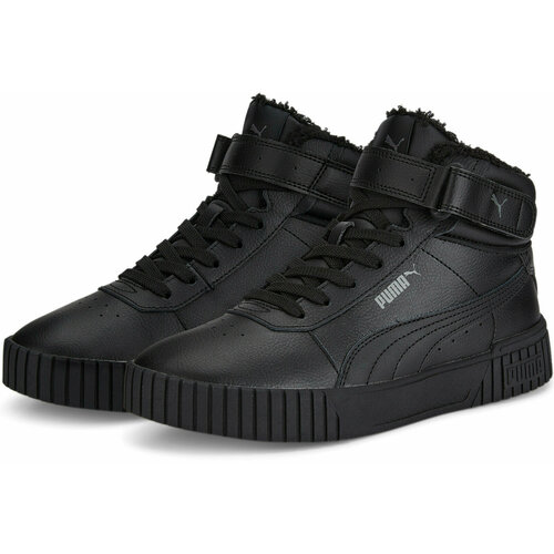 фото Кеды puma carina 2.0 mid wtr, полнота f, размер 5 uk, черный