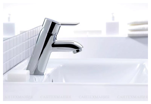 Смеситель для раковины Hansgrohe - фото №3