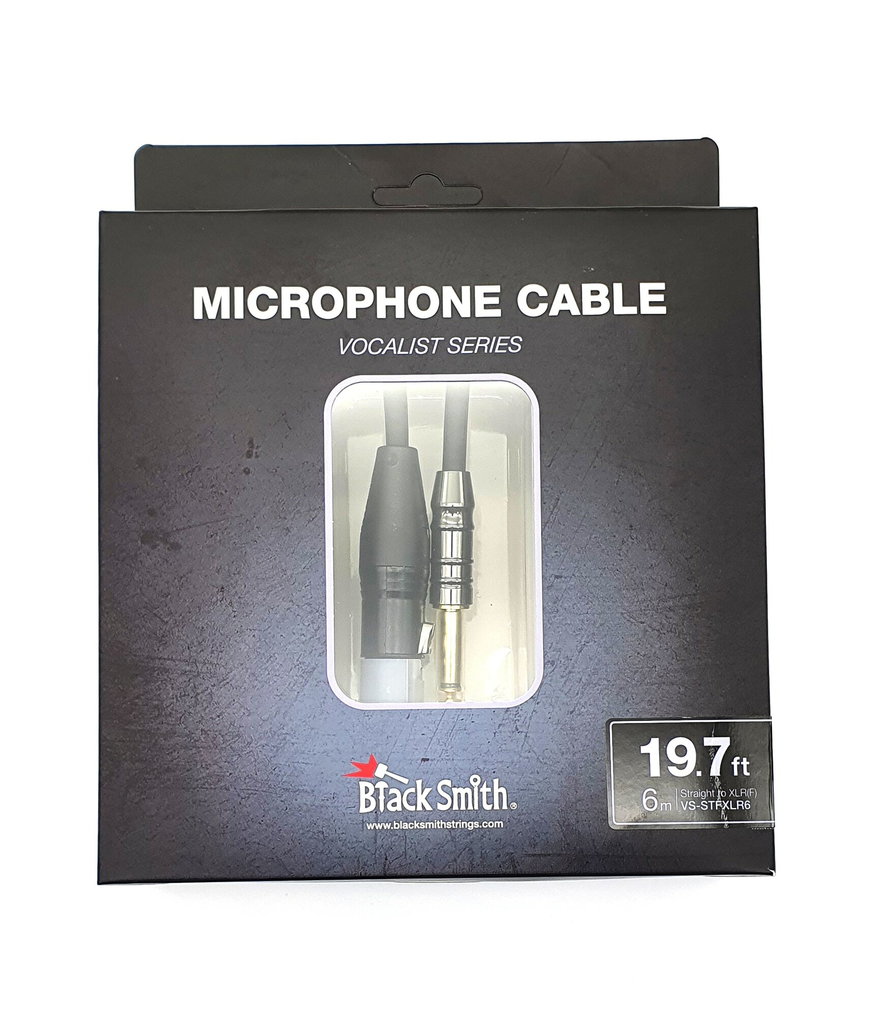 Микрофонный кабель BlackSmith Vocalist Series 19.7ft VS-STFXLR6