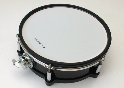 Изображение товара Электронный пэд барабана Lemon 12x4.5 Snare Mesh Wood Pad L-Clamp