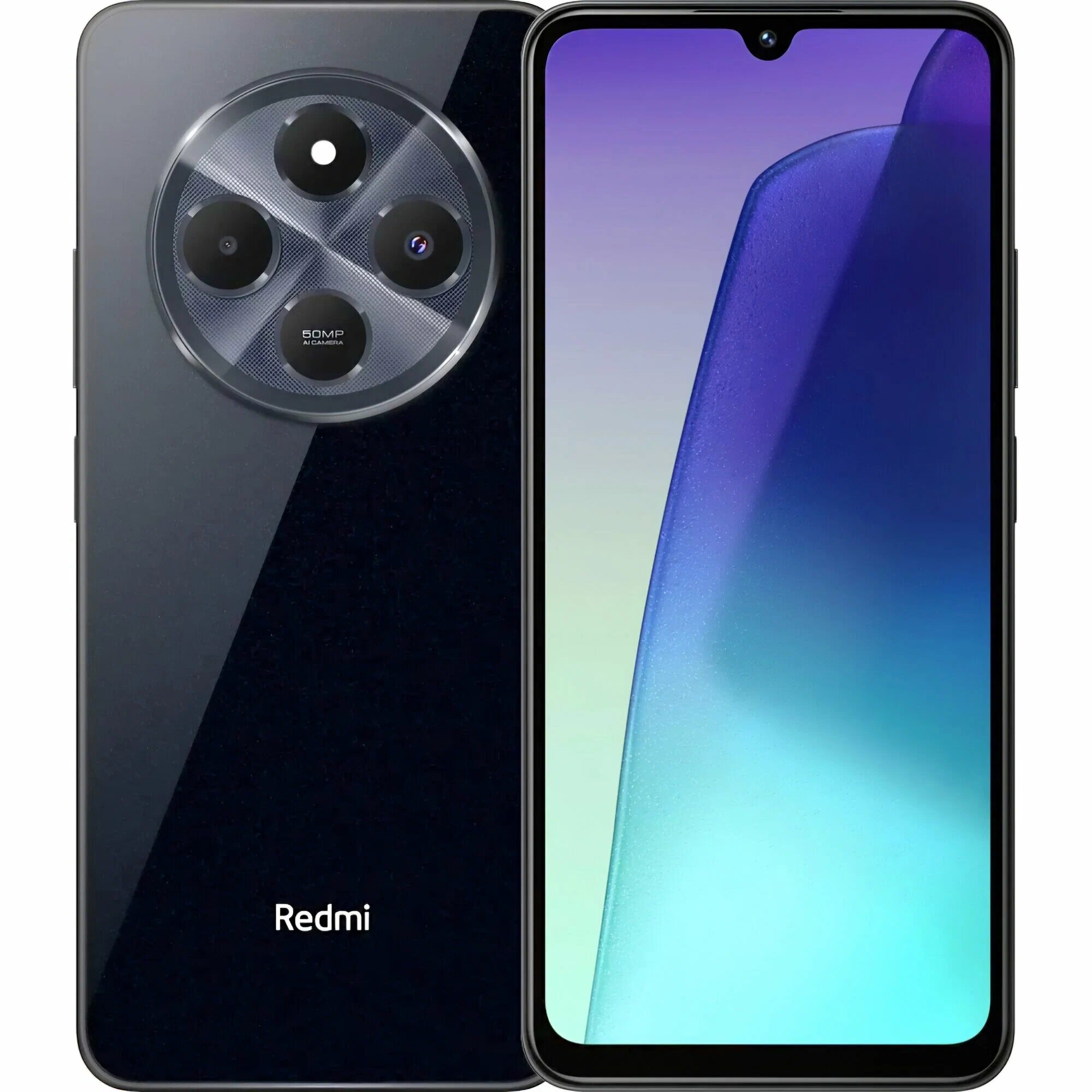 Смартфон Redmi 14C 4G 8/256Gb RU, Dual nano SIM Black