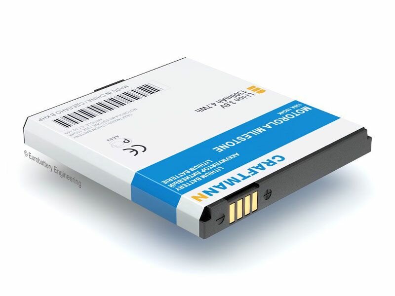 Аккумулятор для Motorola BP6X, Motorola Droid 2, Milestone 2 XT720, SNN5843 распродажа - от компании Craftmann