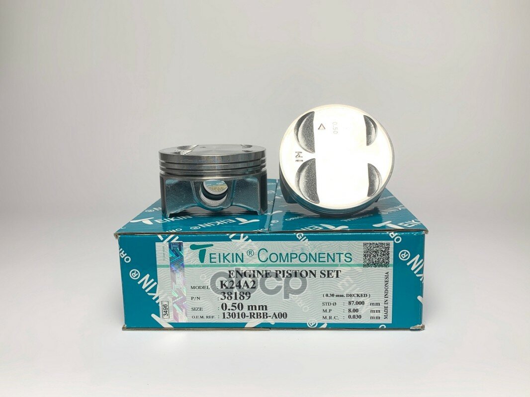 Поршни (К-Т 4Шт) 0,50 TEIKIN арт. 38189050