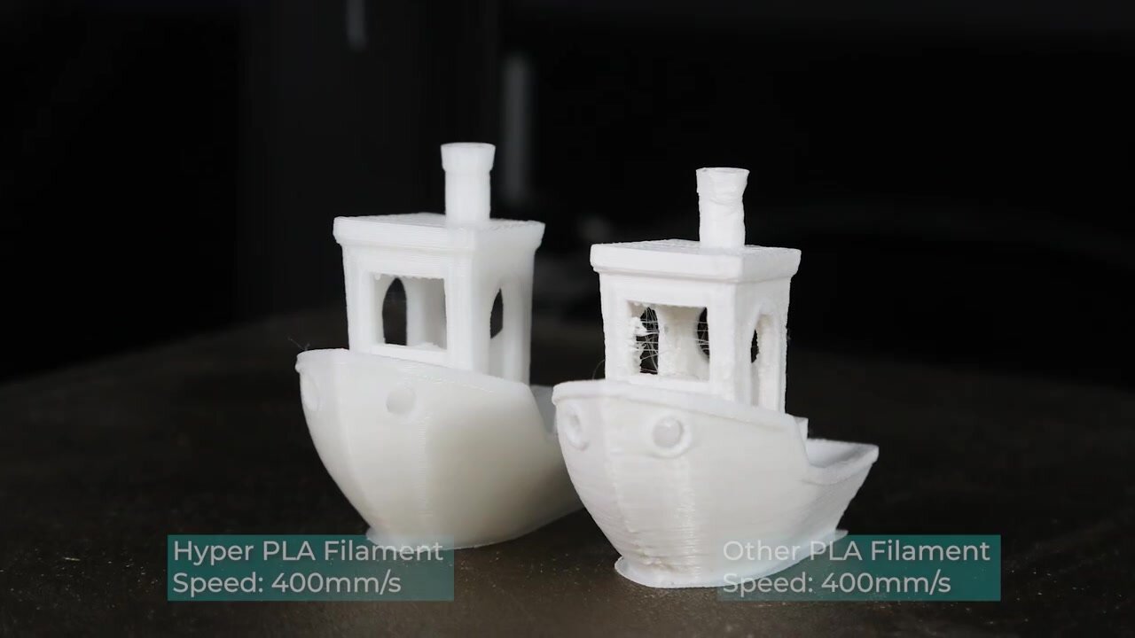 Филамент Creality "Hyper", PLA, для 3D-печати, 1кг, диаметр 1,75 мм, зеленый — фото 1