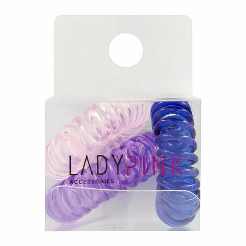Набор резинок LADY PINK BASIC SLINKY box 3 шт