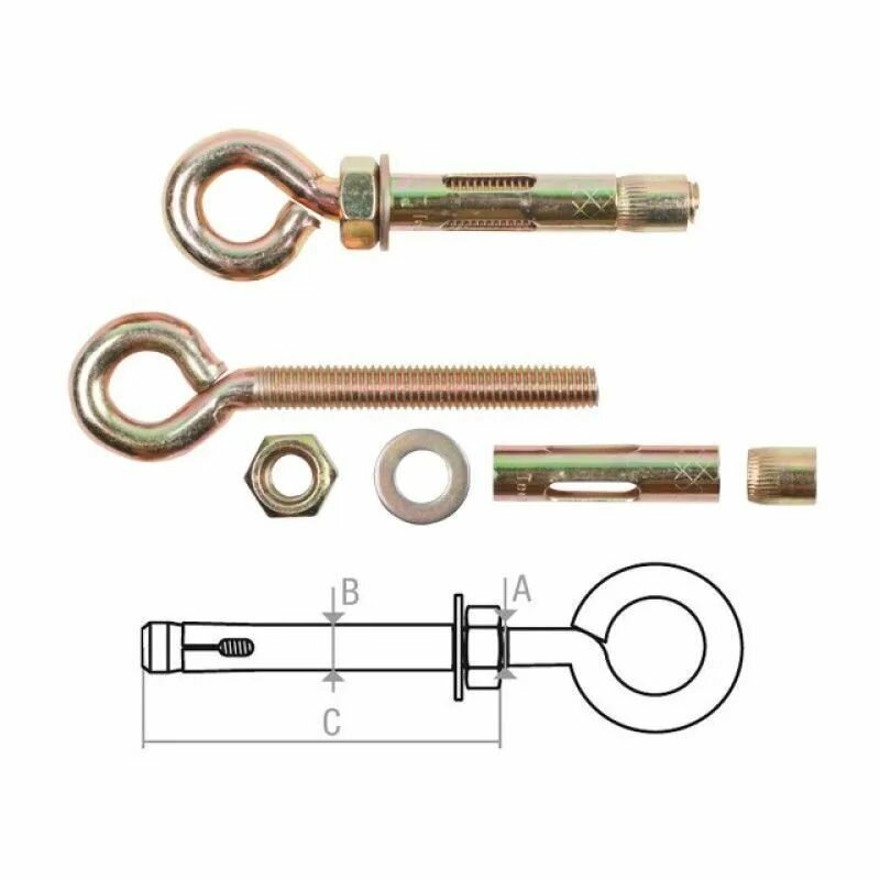 Анкер потолочный для боксёрского мешка SportPanda — фото 1
