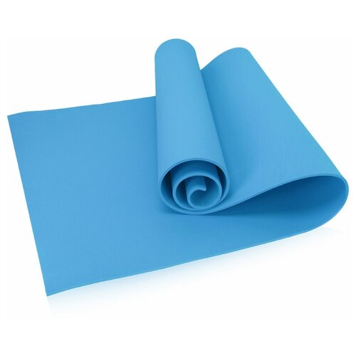 фото Мат для йоги, размер 173х61х0,4 см, цвет синий hawk