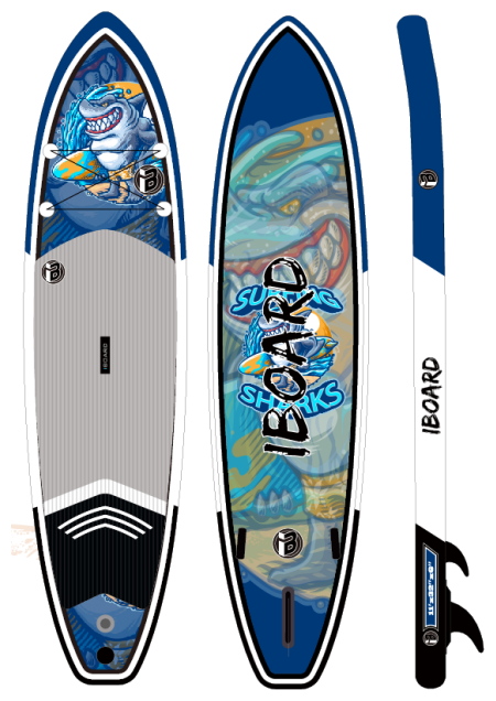 Sup доска Iboard 11.0 Shark