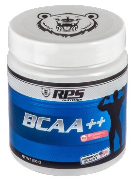 RPS Nutrition BCAA++ 200 гр., клубника