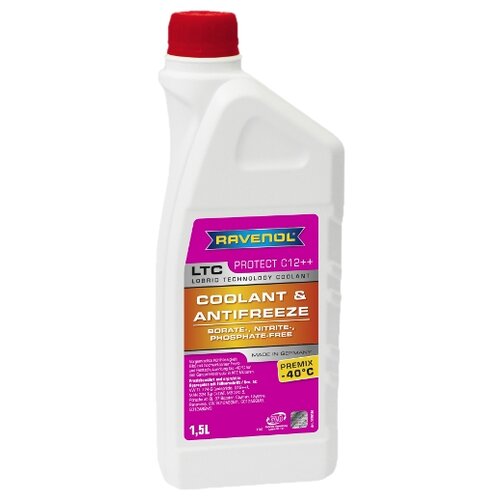 фото Антифриз Ravenol LTC - Protect C12++ Premix -40°C 1.5 л