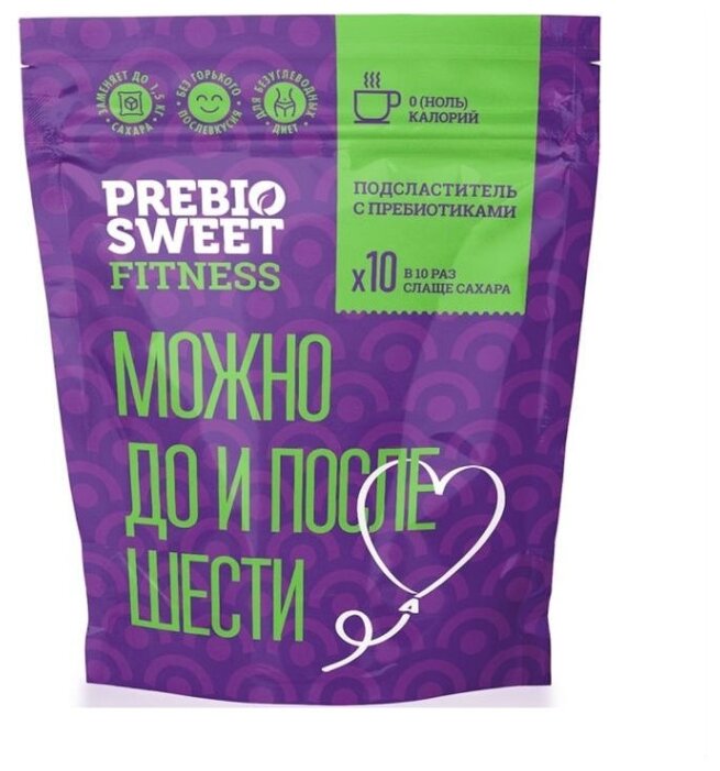 Столовый подсластитель "Пребиосвит" Фитнес (Prebiosweet Fitness), 100 г