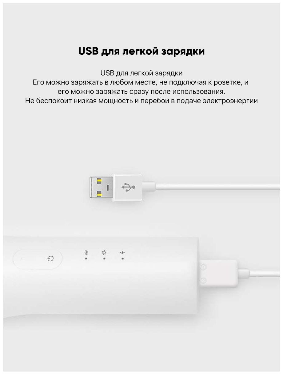 Машинка для стрижки волос Smate SH-EC31 USB - фотография № 12