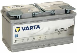 Аккумулятор VARTA Silver Dynamic AGM G14(A5) 95 Ач о.п. купить в  Екатеринбурге