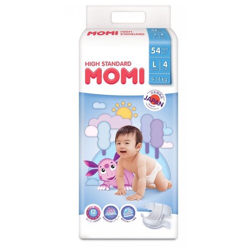 фото Momi подгузники high standart l