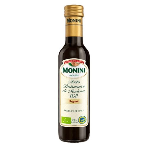 Уксус Monini Balsamic vinegar of Modena Винный бальзамический из Модены Органик BIO 6%, 0,25 л
