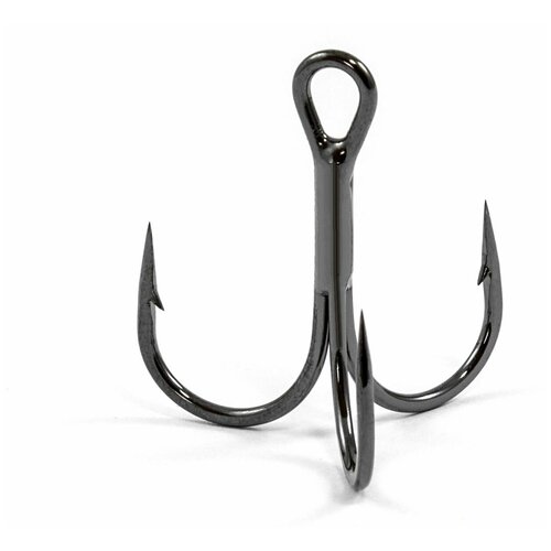 Крючок-тройник BUSHIDO Treble Hook №12 (уп.10шт.) BLN, для рыбалки, для ловли на джиг, рыболовный, на хищную рыбу крючок тройник bushido treble hook 12 уп 10шт bln для рыбалки для ловли на джиг рыболовный на хищную рыбу