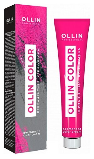 Краска для волос Ollin Professional Color Перманентная крем-краска 100 мл, Цвет 8-43 Светло-русый медно-золотистый