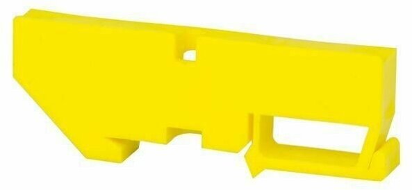 фото Изолятор на DIN-рейку желт. PROxima EKF ak-1-4-y