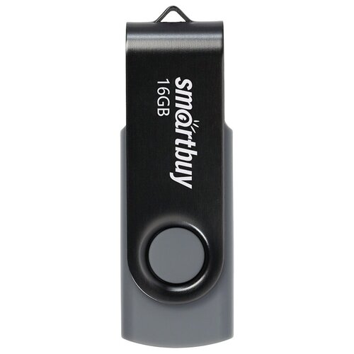 Память Smart Buy "Twist" 16GB, USB 2.0 Flash Drive, черный - 3 шт.