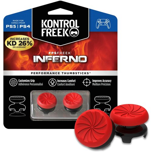 Насадки на стики FPS KontrolFreek Inferno для геймпада Sony PS4, PS5, Xbox 360 накладки №16