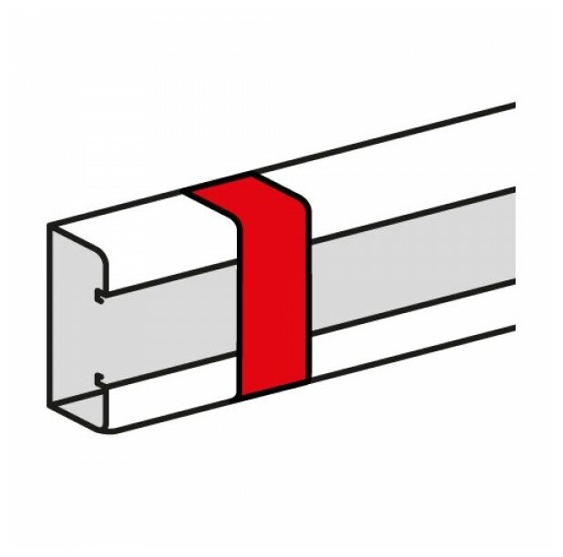 Legrand (Легранд) Накладка на стык профиля для кабель-каналов Metra 100x50 638036