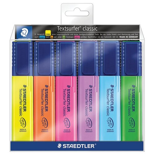 фото Staedtler Набор маркеров Textsurfer classic, 6 шт. (364 WP6) зеленый