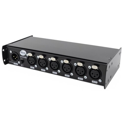 SL-SDX6C splitDMX X6 Сплиттер DMX, 6 каналов, Siberian Lighting