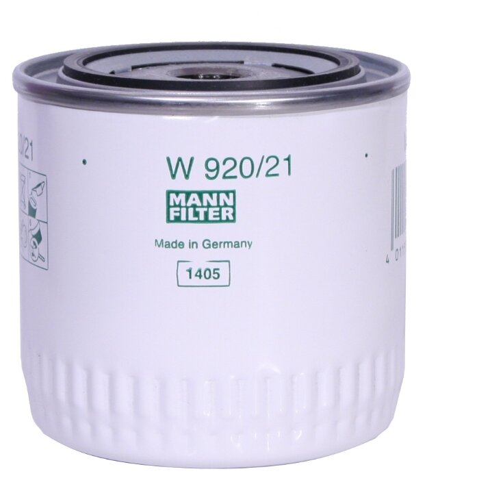 Масляный фильтр MANNFILTER W920/21 — купить по выгодной цене на Яндекс ...