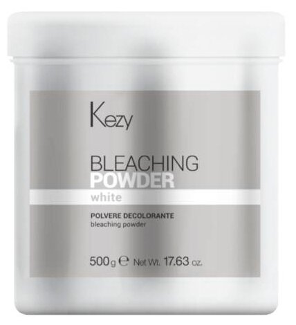 Kezy, Белый обесцвечивающий порошок (для открытых техник) Bleaching Powder White, 500 г.