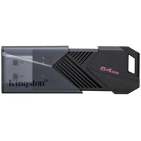 Накопитель USB 3.2 64Гб Kingston DataTraveler Exodia Onyx (DTXON/64GB), черный