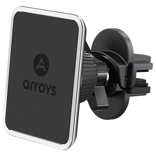 фото Держатель для смартфона в решетку вентиляции arroys vent one black